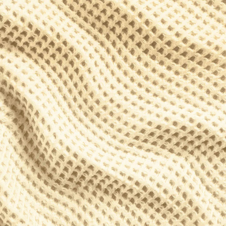 VORLOOM Dreamweave Waffle Robe Beige