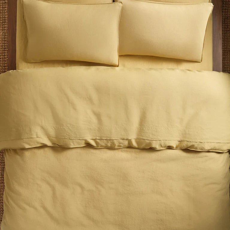 VORLOOM Washed European Linen Core Sheet Set
