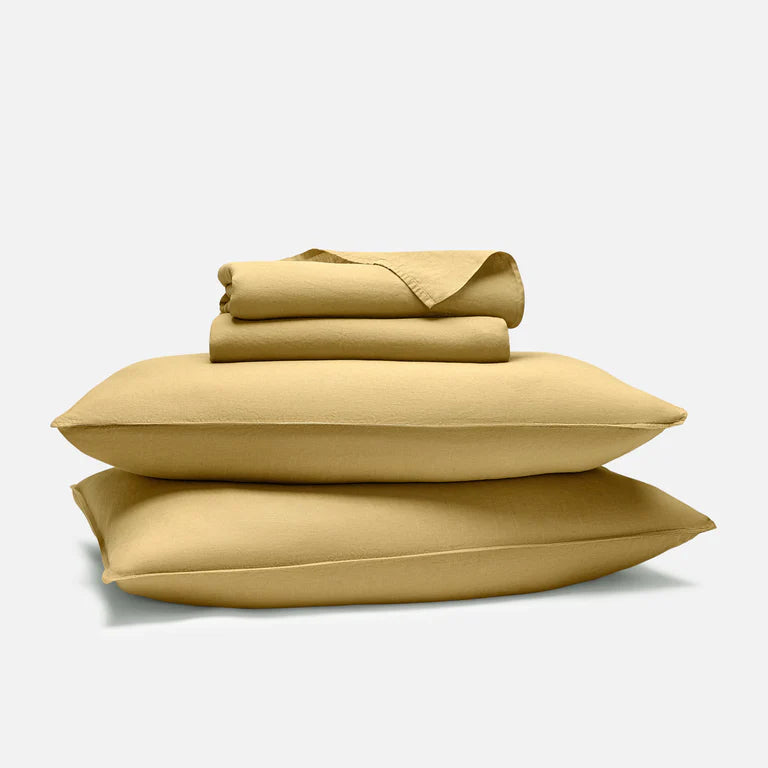 VORLOOM Washed European Linen Core Sheet Set