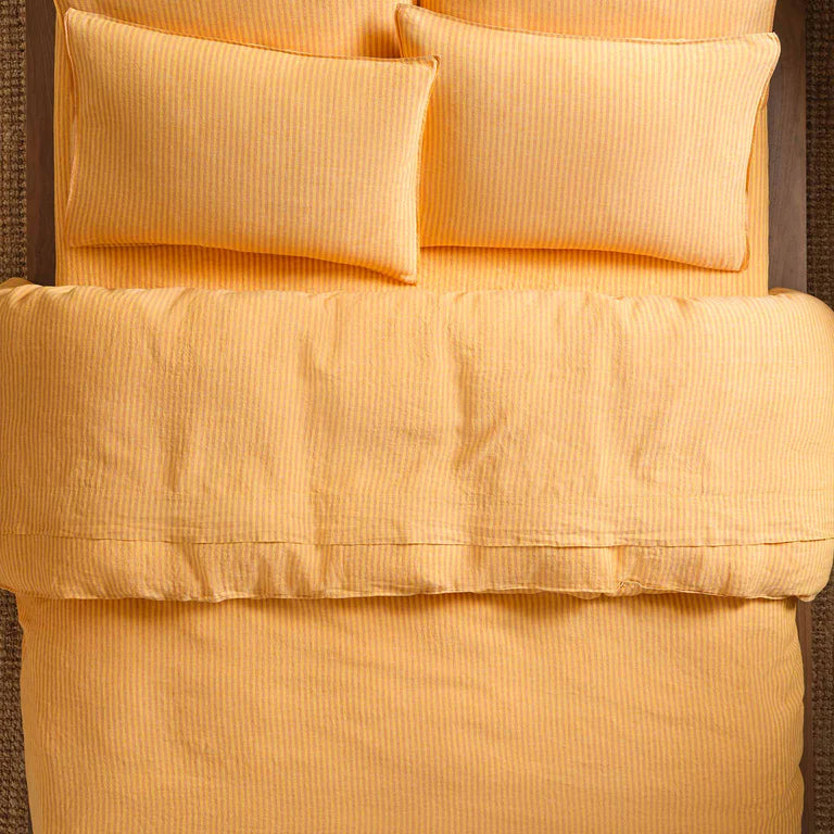 VORLOOM Washed European Linen Pillowcase Set