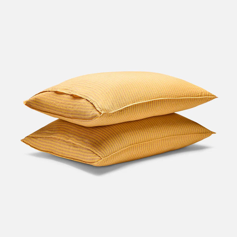 VORLOOM Washed European Linen Pillowcase Set