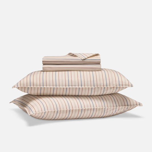 VORLOOM Washed Classic Percale Core Sheet Set
