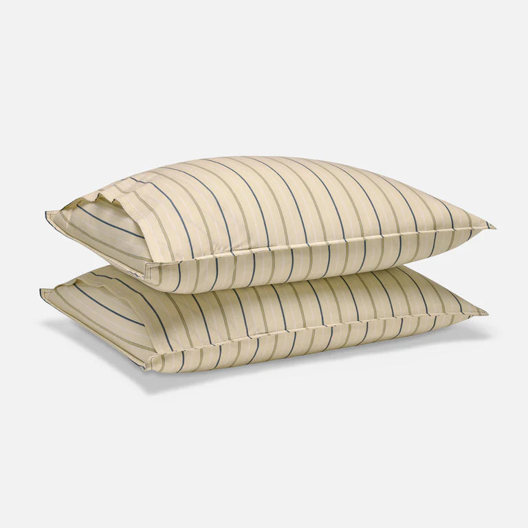 VORLOOM Washed Classic Percale Pillowcase Set
