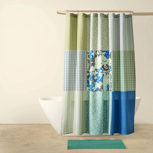 VORLOOM Patchwork Shower Curtain