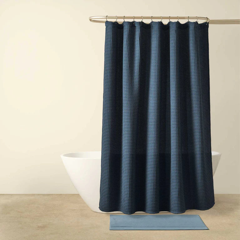 VORLOOM Dreamweave Waffle Shower Curtain
